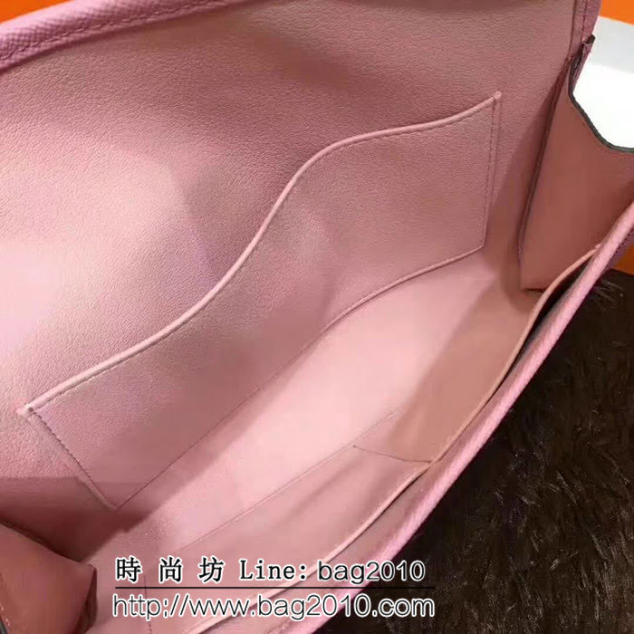 HERMES愛馬仕 四季百搭實用款 原版Epsom皮 Jige 女士手抓包 JD1126